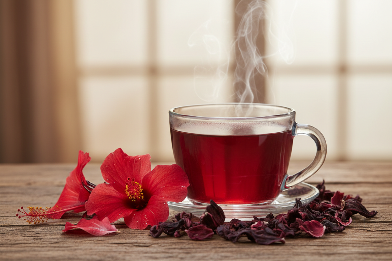 Hibiscus Flower Tea